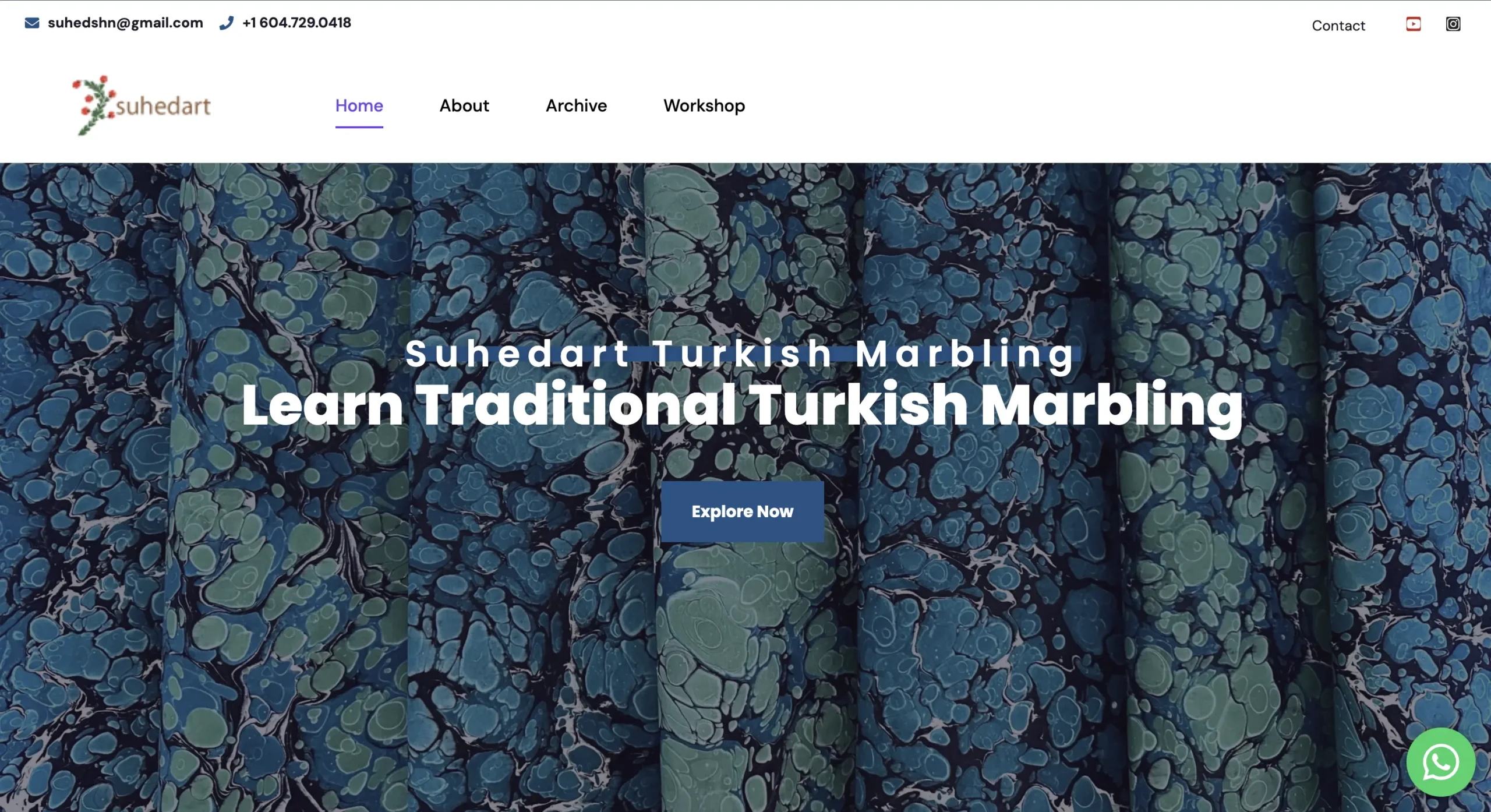 Suhedart – Traditional Ebru Art with a Modern Touch